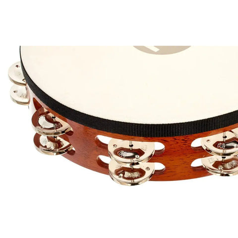 Pandero Cuerpo De Madera Crotalos Acero Meinl Tah2ab Madera