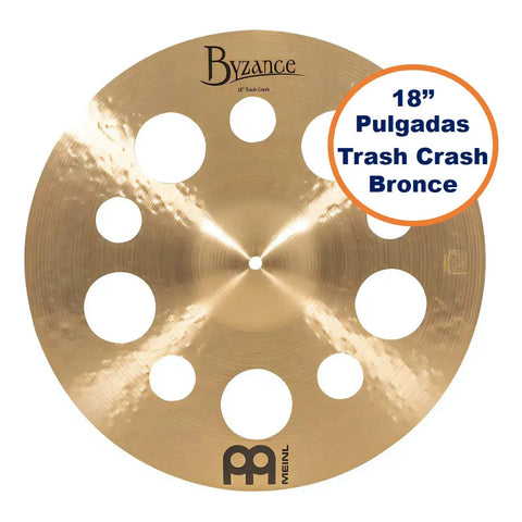Platillo Trash Crash 18 Byzance Traditional Meinl B18ttrc