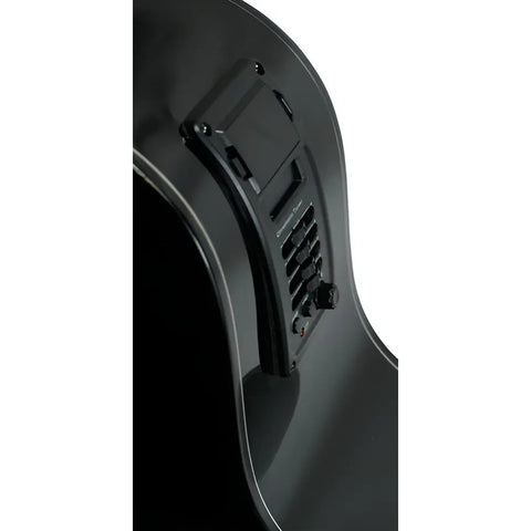 La Sevillana Ga-320ceq Blk Guitarra Electroacústica Pastilla Color Negro Orientación De La Mano Diestro