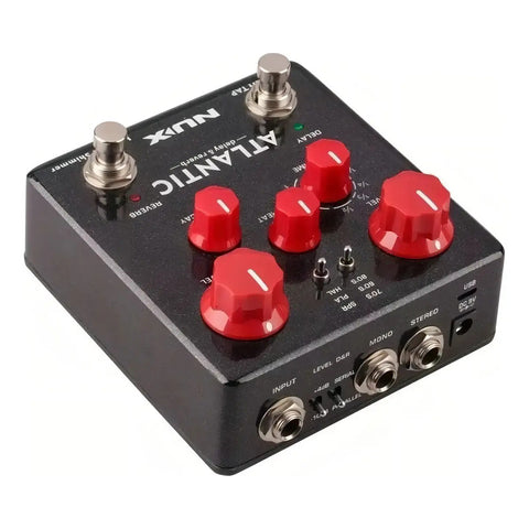 Pedal De Efecto Nux Verdugo Atlantic Ndr-5 Negro