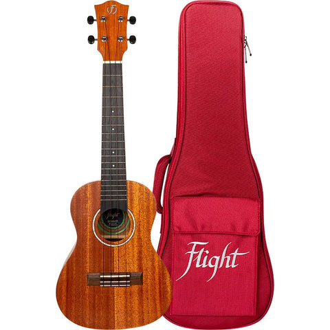 Ukelele Concierto 18 Trastes Con Funda Flight Antonia C Color Marrón