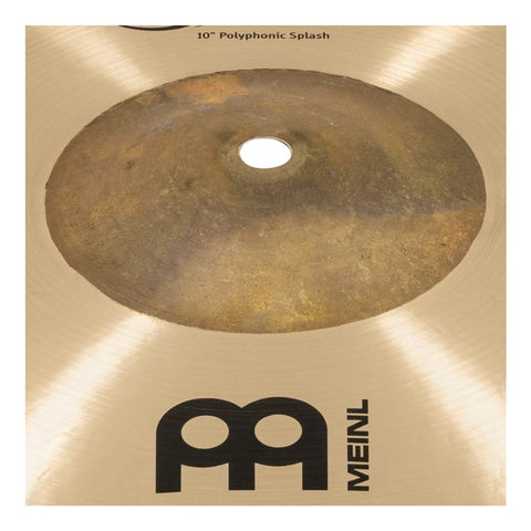 Platillo Splash 10 Meinl Byzance B20 Bronce Polifónico B10pos Dorado