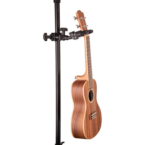 Soporte Hercules Para Ukelele Para Pie De Mic O Atril Usp20 Color Negro