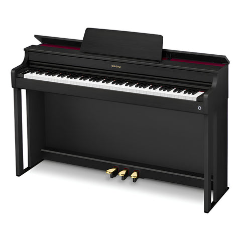 Piano Digital Con Banco Casio Celviano  Ap-300bk Negro