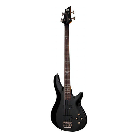 Sgr By Schecter C4 Bass Bajo Electrico 4 Strings Gloss Black Color Negro Orientación De La Mano Diestro