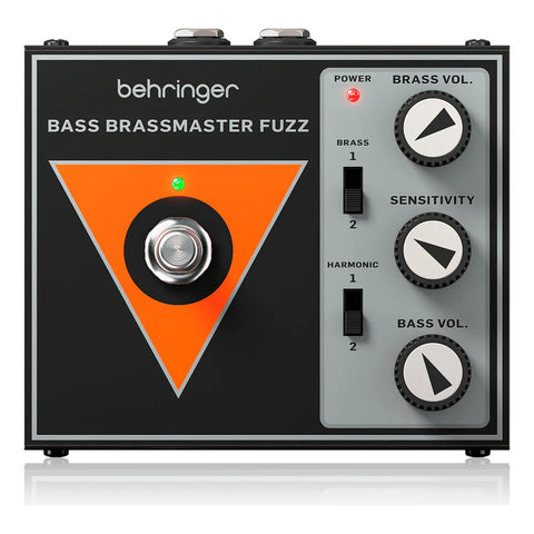 Pedal Fuzz Graves Octavas Behringer Bass Brassmaster Fuzz Negro