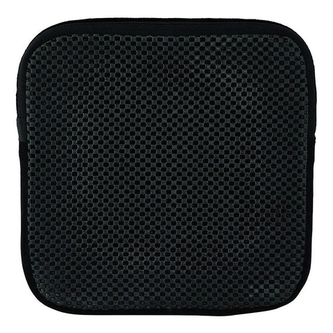 Asiento Para Cajón Acolchado Grueso Cuero Negro Meinl Dcs Negro