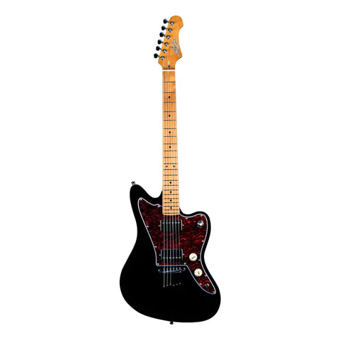 Jet Guitars Jj-350 Bac Guitarra Eléctrica 6 Cuerdas Ceramica Color Negro Material Del Diapasón Maple Orientación De La Mano Diestro