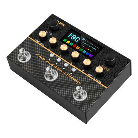 Pedal Simulador Amps Nux Nma-3aap Amp Academy Stomp Negro
