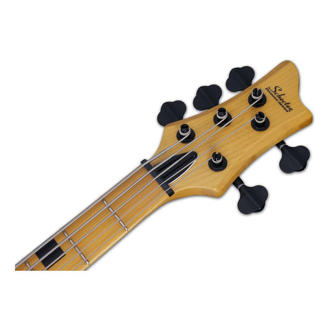 Bajo 4 Cuerdas Schecter Riot-5 Session Aged Natural Satin Diestro Nude Mate 5