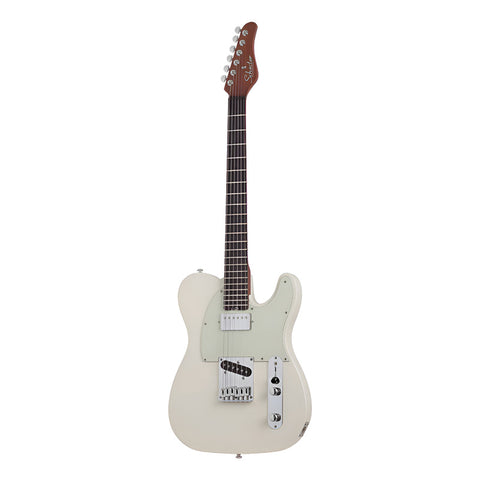 Guitarra Schecter Nick Johnston Signature Pt Atomic Snow Diestro Blanco Maple