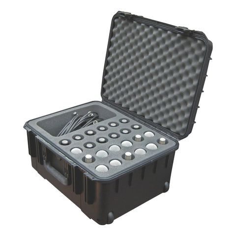 Estuche Skb P/ 24 Microfonos Microfonos 3i-2015-mc24 Negro
