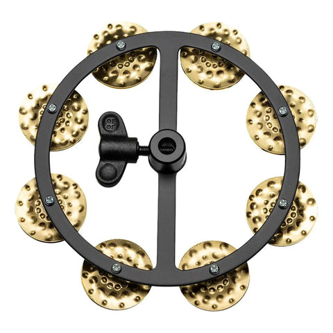 Meinl Hthh1b-bk Pandero Para Contratiempos Hi Hats Batería Color Negro/dorado