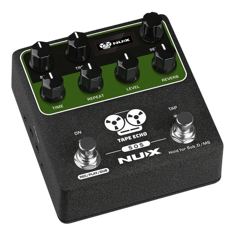 Pedal Tape Echo Tributo Al Space Echo Nux Ndd-7 Negro