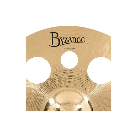 Platillo Trash Crash 18 Meinl Byzance Brilliant B20 B18trc-b