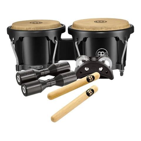 Meinl Bpp-1 Paquete Percusiones Bongo Pandero Shakers Claves