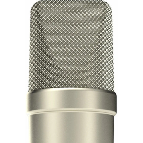 Behringer Tm1 Microfono Diafragma Condensador Studio Grabar Color Dorado