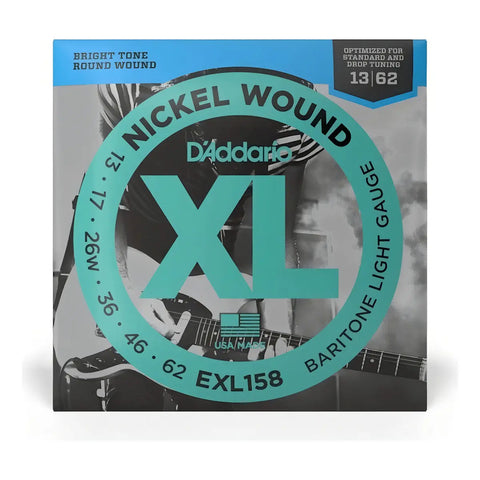 Juego De Cuerdas P/ Guitarra Eléctrica 13-62 D'addario Exl158