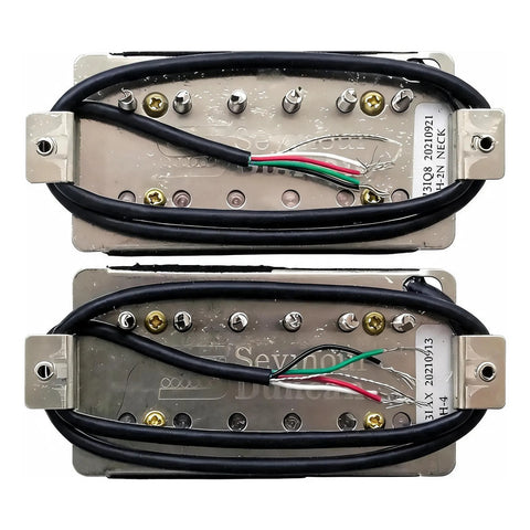 Juego De Pastillas Pasivas Seymour Duncan Sh-4sh2n Hot Rodde Negro