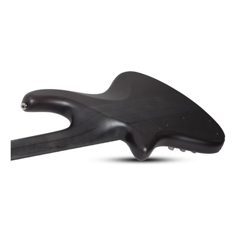 Bajo 4 Cuerdas Schecter Stiletto Studio-4 See Thru Black Sat Diestro Negro Mate 4