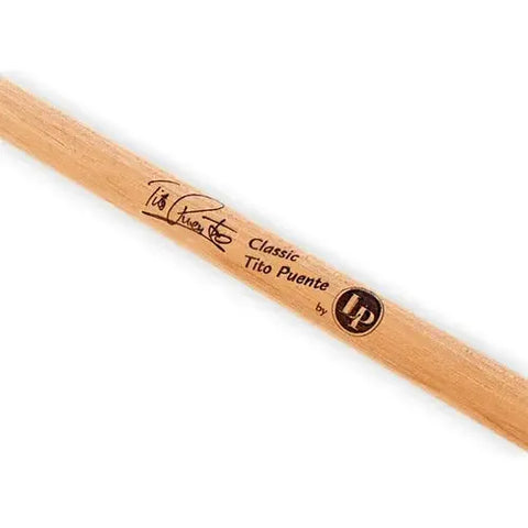 Baquetas De 13in Para Timbal Latin Percussion Lp655 Natural Signature Tito Puente