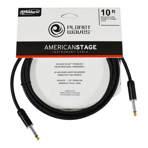 Cable Para Instrumento De 3m Planet Wave Pw-amsg-10