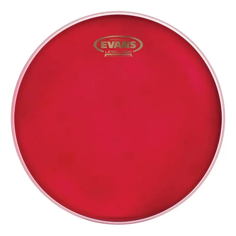 Parche Hidráulico 10 Pulgadas Evans Drumheads Tt10hr Rojo