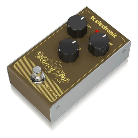 Tc Electronic Honey Pot Fuzz Pedal Guitarra True Bypass Color Verde Oscuro