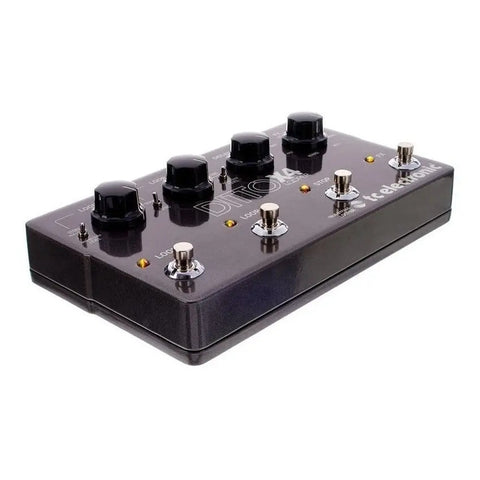 Pedal Looper Tc Electronic Ditto X4 Para Guitarra Eléctrica 7 Efectos Negro