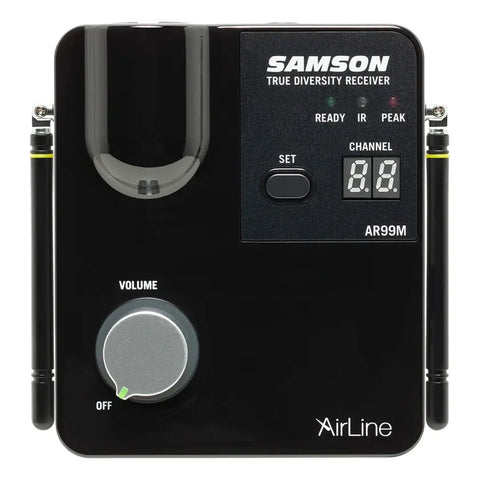 Samson Airline Micro Esm  Sistema Inalámbrico Earset Fitnes Negro