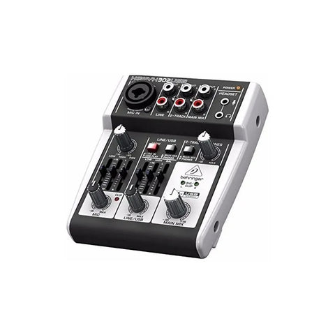 Behringer 302usb Consola Mezcladora Analoga 5 Entradas