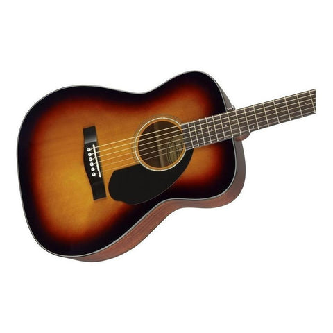 Guitarra Acústica Sunburst Fender Classic Design Cc-60s Sunburst Diestro