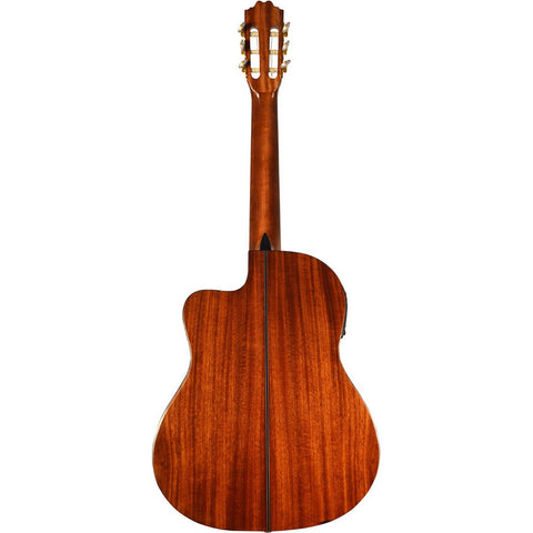 Guitarra Electro Acústica Caja Clásica La Sevillana N-6ceq Natural