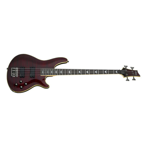 Bajo Electrico De 4 Cuerdas, Schecter Omen Extreme-4 Cereza Negro 4