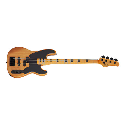 Bajo Electrico  Schecter Model-t Session Aged Natural Satin Diestro Natural