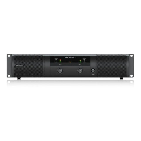Behringer Nx3000 Amplificador Poder 3000 W Crossover Interno Color Negro