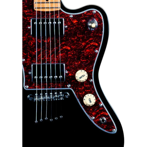 Jet Guitars Jj-350 Bac Guitarra Eléctrica 6 Cuerdas Ceramica Color Negro Material Del Diapasón Maple Orientación De La Mano Diestro