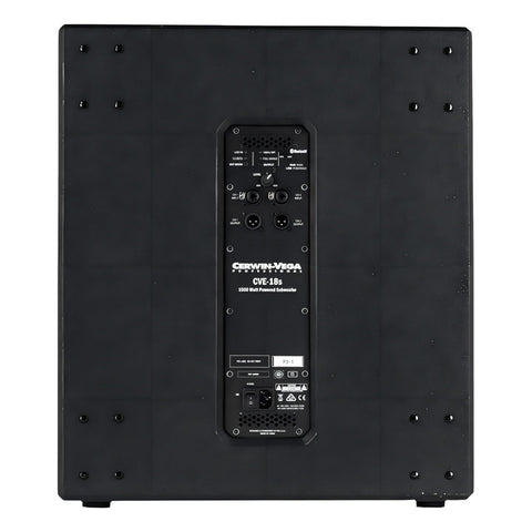 Subwoofer 15 Activo Amplificado Cerwin Vega Cve-18s-na Color Negro