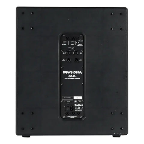 Subwoofer 18 Activo Amplificado Cerwin Vega Cve-18s-na Color Negro