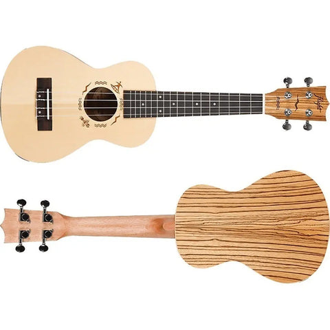 Ukulele Concierto Duc525 Sp/zeb, Flight Duc525 Sp/zeb Marrón