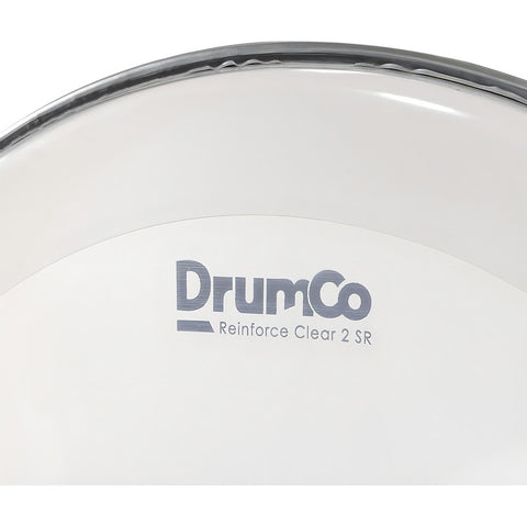 Parche Para Bombo Reinforce Clear 2 Sr De 18 Dr-18rcsrw-2p