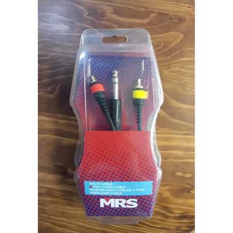Cable Audio Stereo Jack Macho De 3 Metros, Mrs Au029-3m