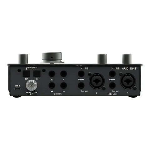 Interfaz De Audio Audient Id24 Color Negro