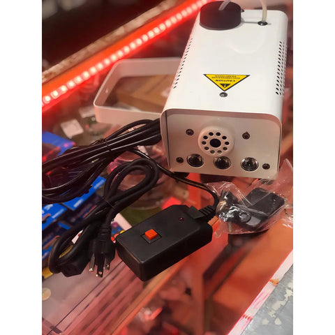 Maquina De Humo Leds Rgb Control Remoto Inalambrico Megaluz Color Beige
