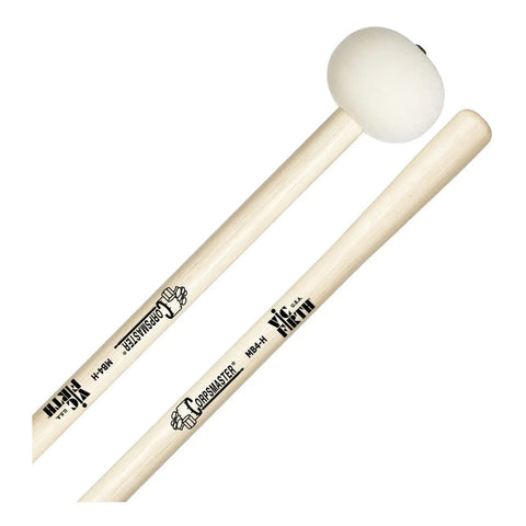 Baqueton Para Bombo Cabeza Dura Extra Grande Vic Firth Mb4h Natural