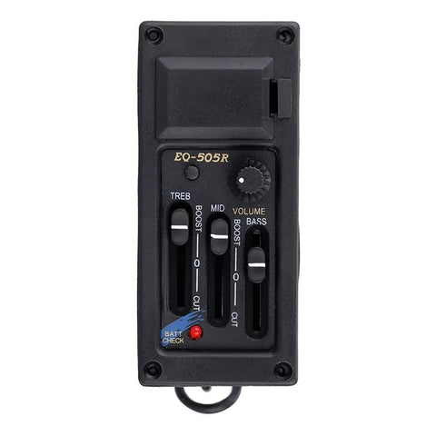 Pastilla Para Guitarra Acústica 3 De Bandas Belcat Eq-505r