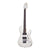 Guitarra Eléctrica Schecter C-6 Fr Deluxe Satin White Material Del Diapasón Palo De Rosa Orientación De La Mano Diestro