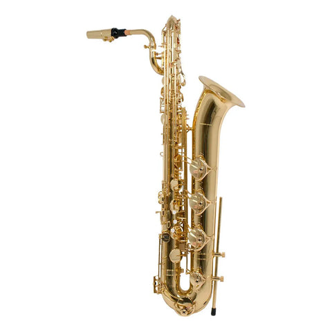 Saxofon Baritono Sib Grave Benjamin Adams Bs100 Con Estuche Dorado
