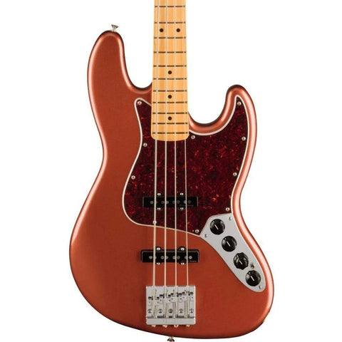 Bajo Candy Player Plus Active Jazz Bass Fender 0147372370 Diestro Terracota Gloss