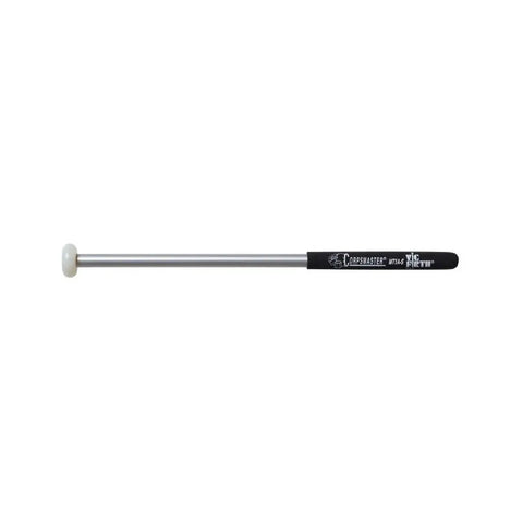 Baqueton Extrapesado Punta Nylon Extra Duro Vic Firth Mt1a-s Aluminio